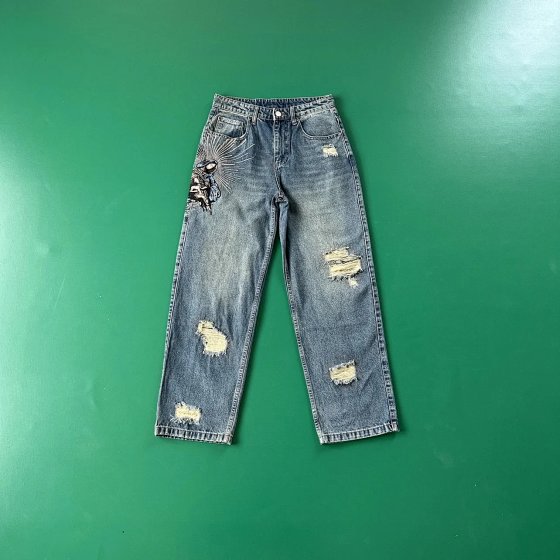 Ripped Jeans-MLMLSPTS0505