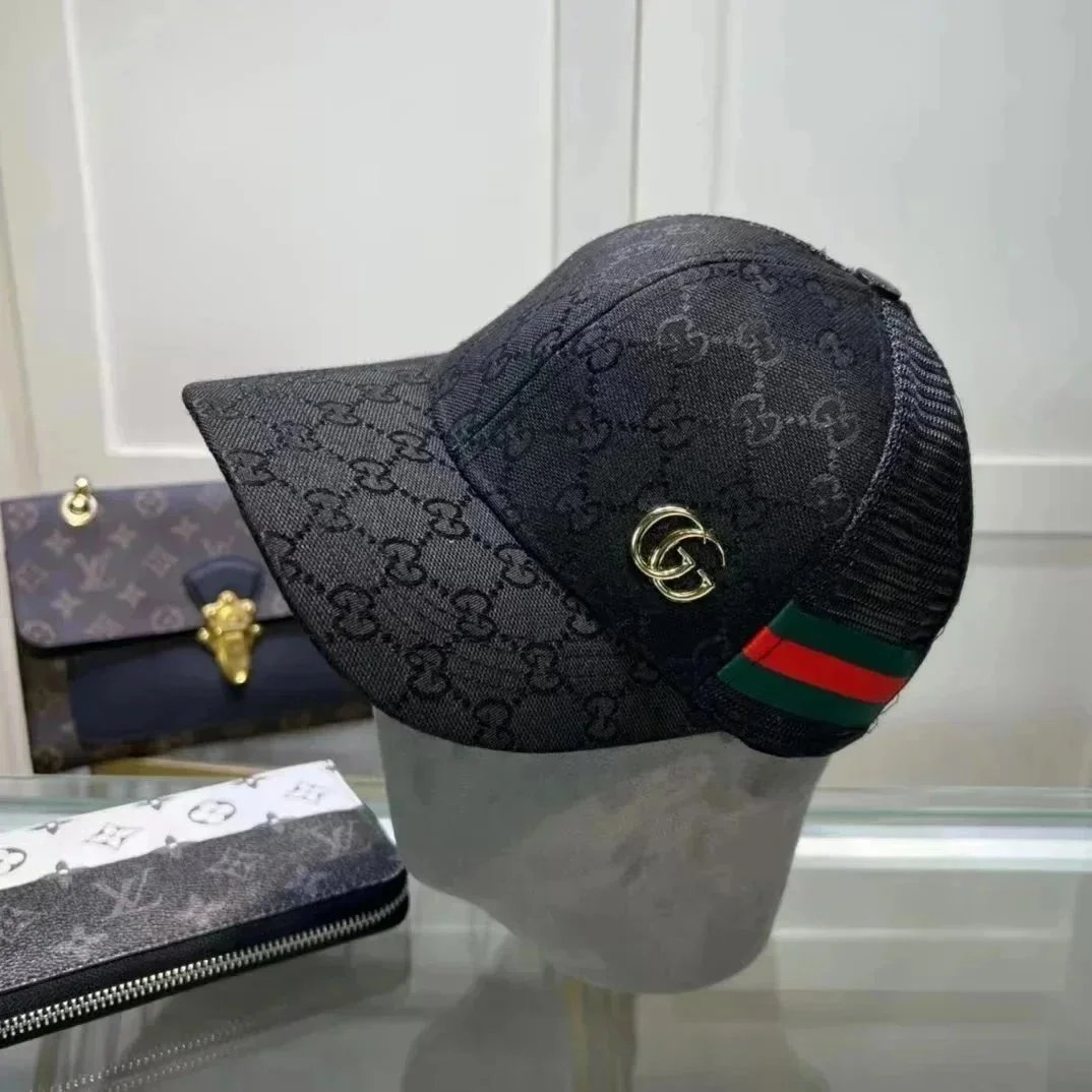 Gucci Hats GG monogram baseball cap — 23