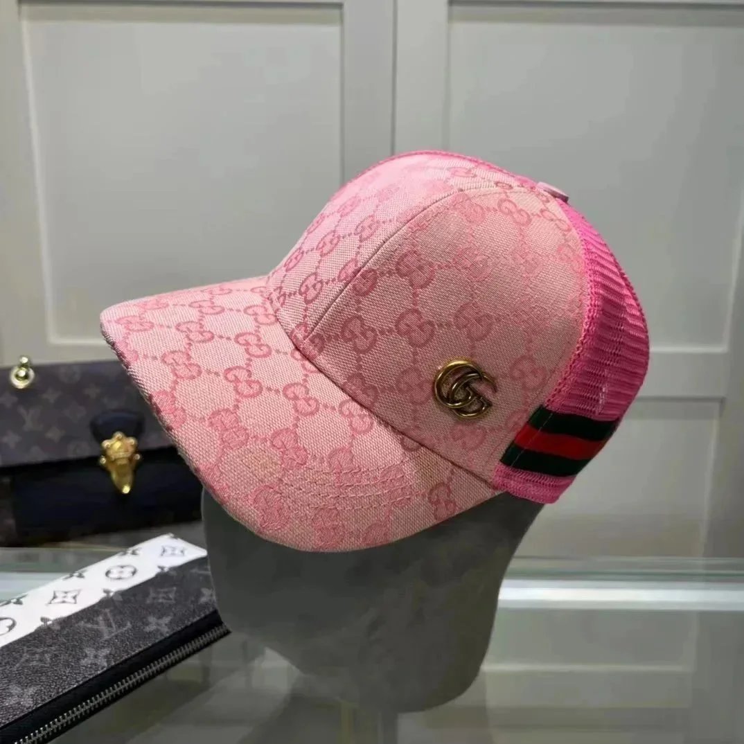 Gucci Hats GG monogram baseball cap — 25