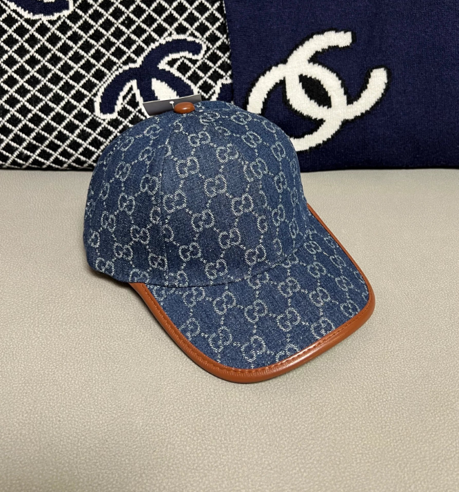 Gucci Hats GG monogram baseball cap — 28