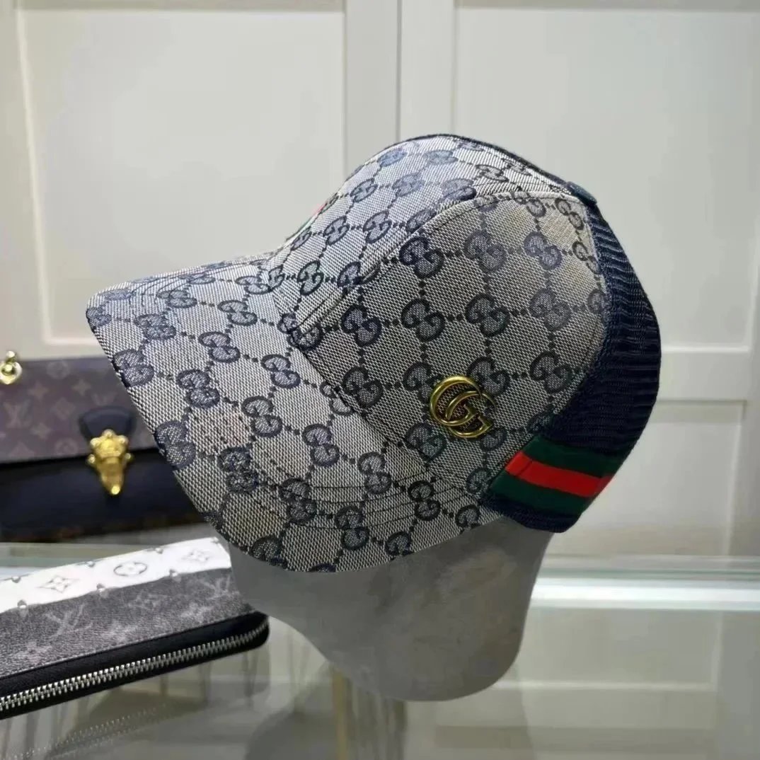 Gucci Hats GG monogram baseball cap — 22