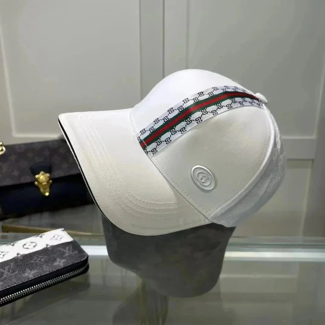 Gucci Hats GG monogram baseball cap — 18
