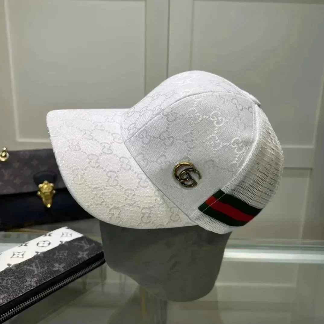 Gucci Hats GG monogram baseball cap — 24