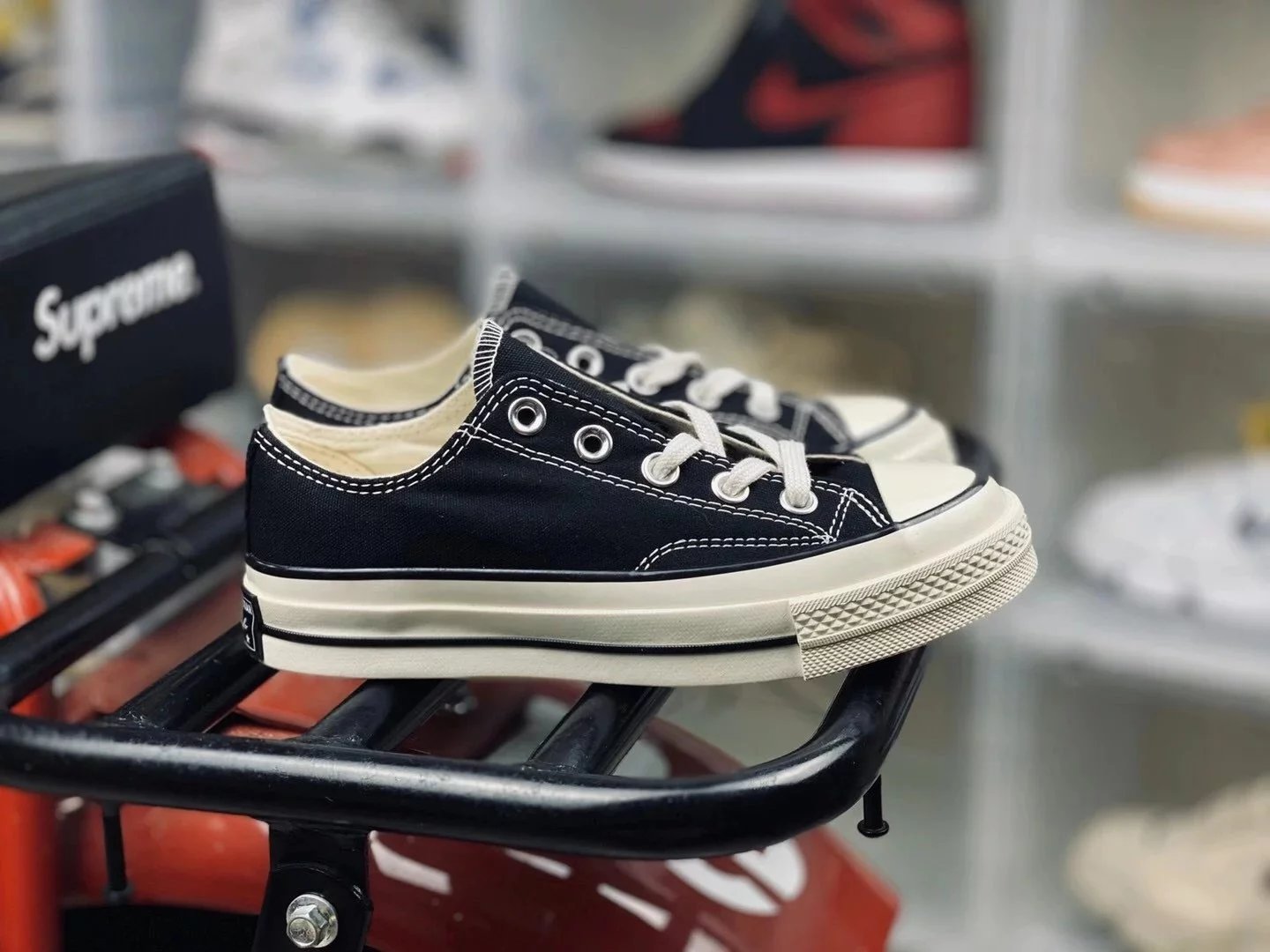 Converse Basic And CDG — Black low cut colorway — USFans Spreadsheet photo