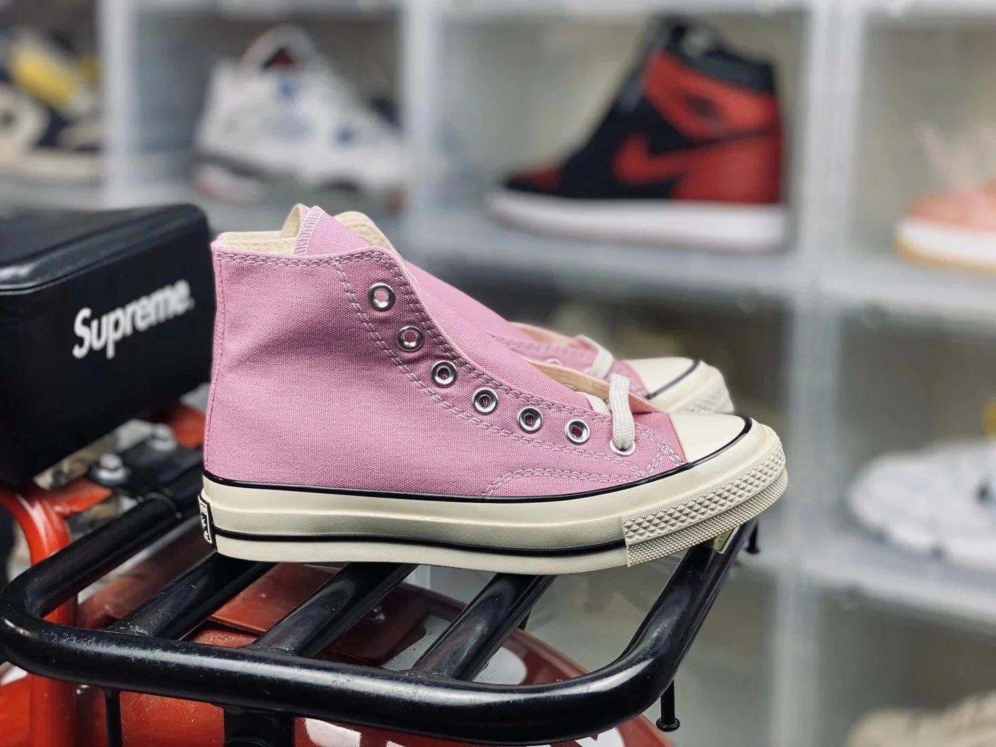 Converse Basic And CDG — Girl Powder High Top colorway — USFans Spreadsheet photo