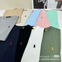thumbnail for 刺绣女圆领短袖纯棉半袖