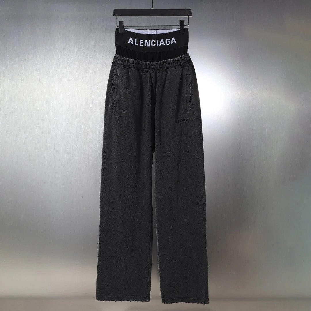 Balenciaga Sweatpants Trompe L'Oeil Boxer Black