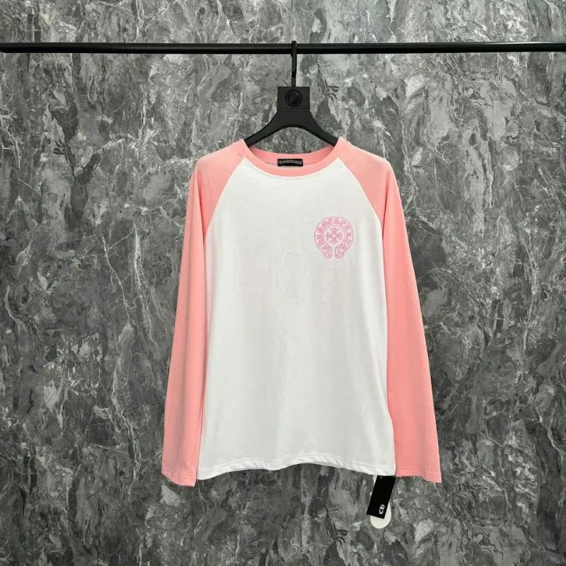 Chrome Hearts Shirts Graphic long-sleeve shirt — K9007 powder
