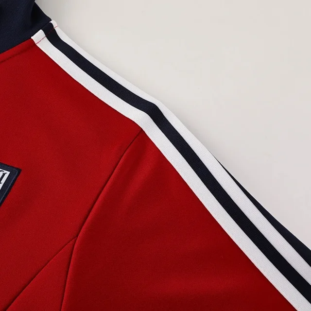 Unbranded Tracksuits Football-Inspired Zip-Up Track Jacket and Pants Set product detail image 6