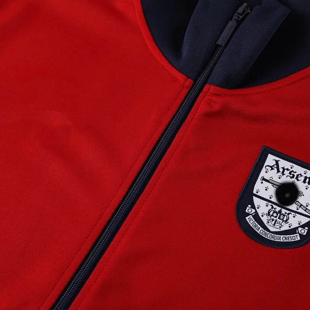 Unbranded Tracksuits Football-Inspired Zip-Up Track Jacket and Pants Set product detail image 4