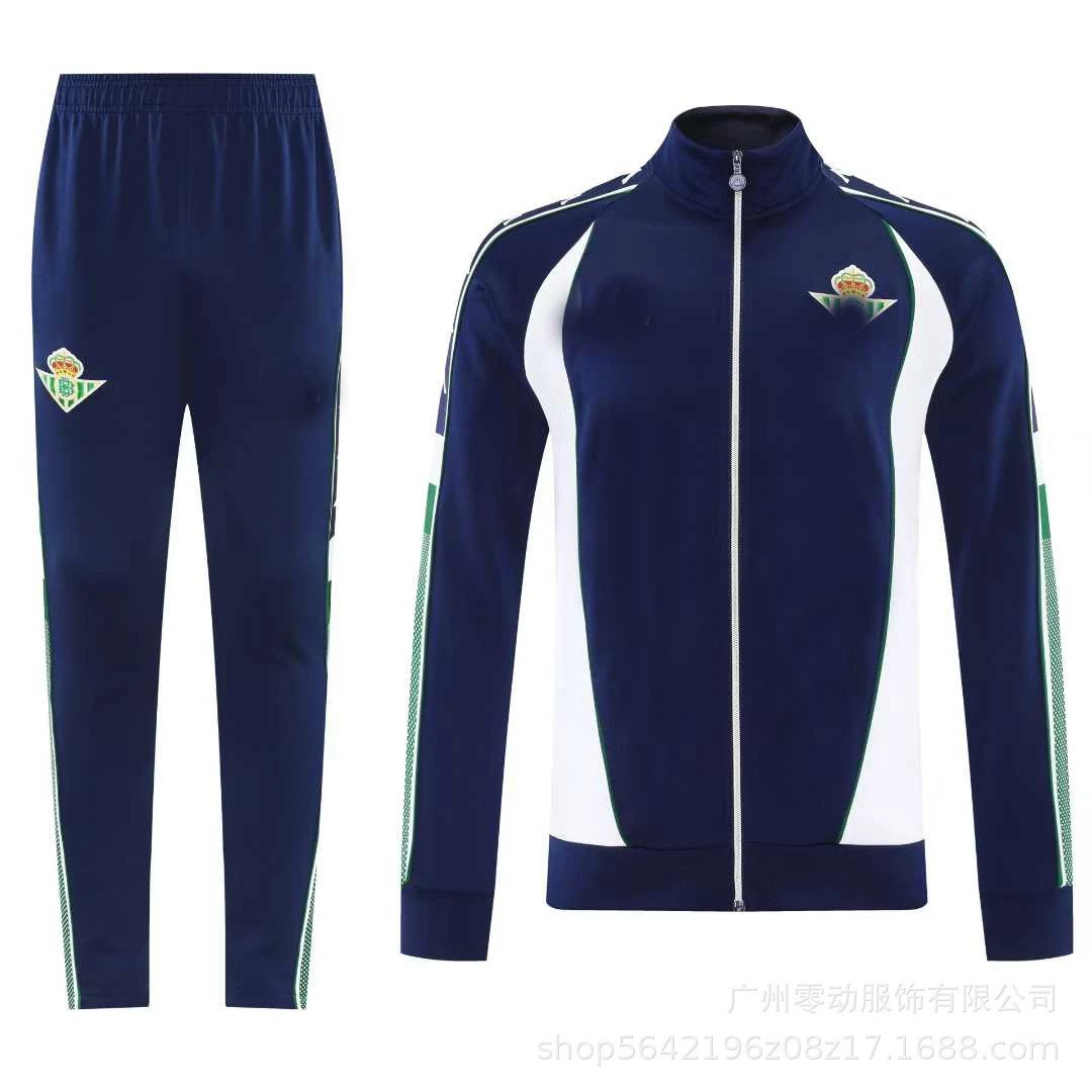 Unbranded Tracksuits Football-Inspired Zip-Up Track Jacket and Pants Set — 25 Bettis Vintage Long Pull Jacket