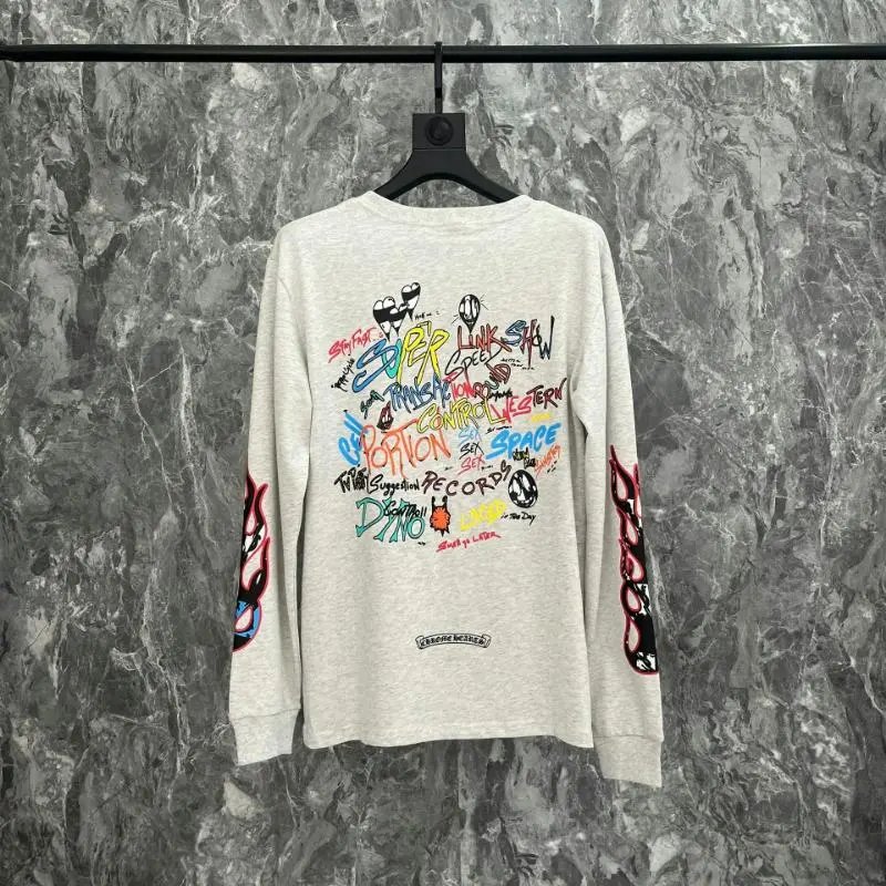 Chrome Hearts Shirts Graphic long-sleeve shirt image 2