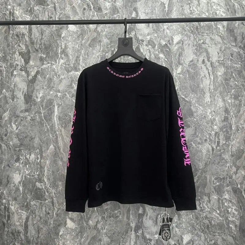 Chrome Hearts Shirts Graphic long-sleeve shirt — K 8018 purple