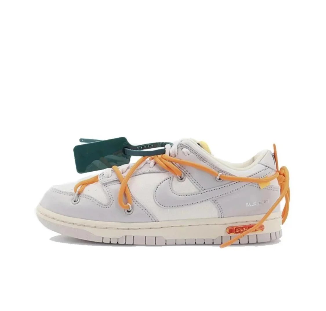 Orange shoelace blue buckle DM1602-104