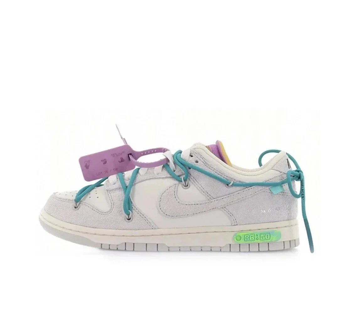 Blue shoelace purple buckle DJ0950-107
