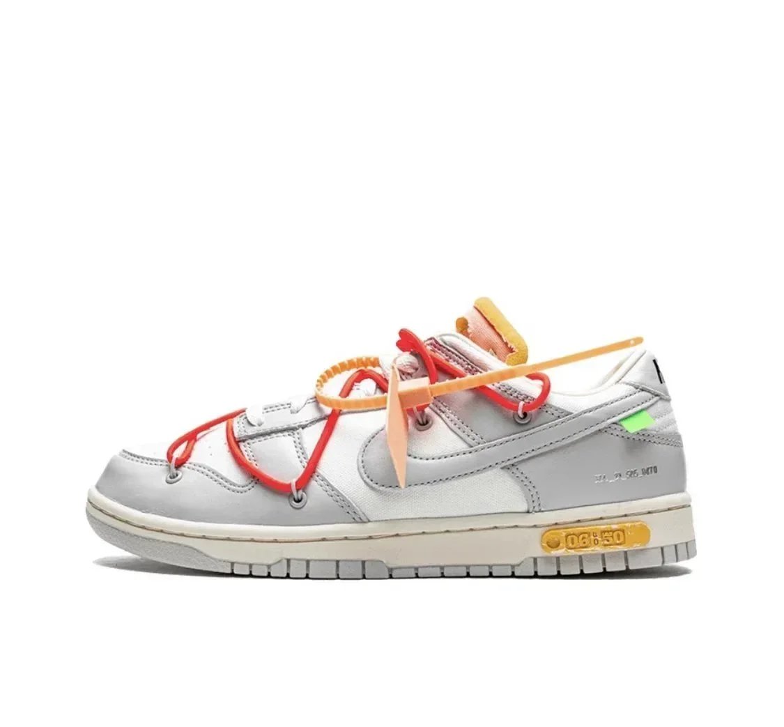 Red shoes with orange buckle DM1602-110