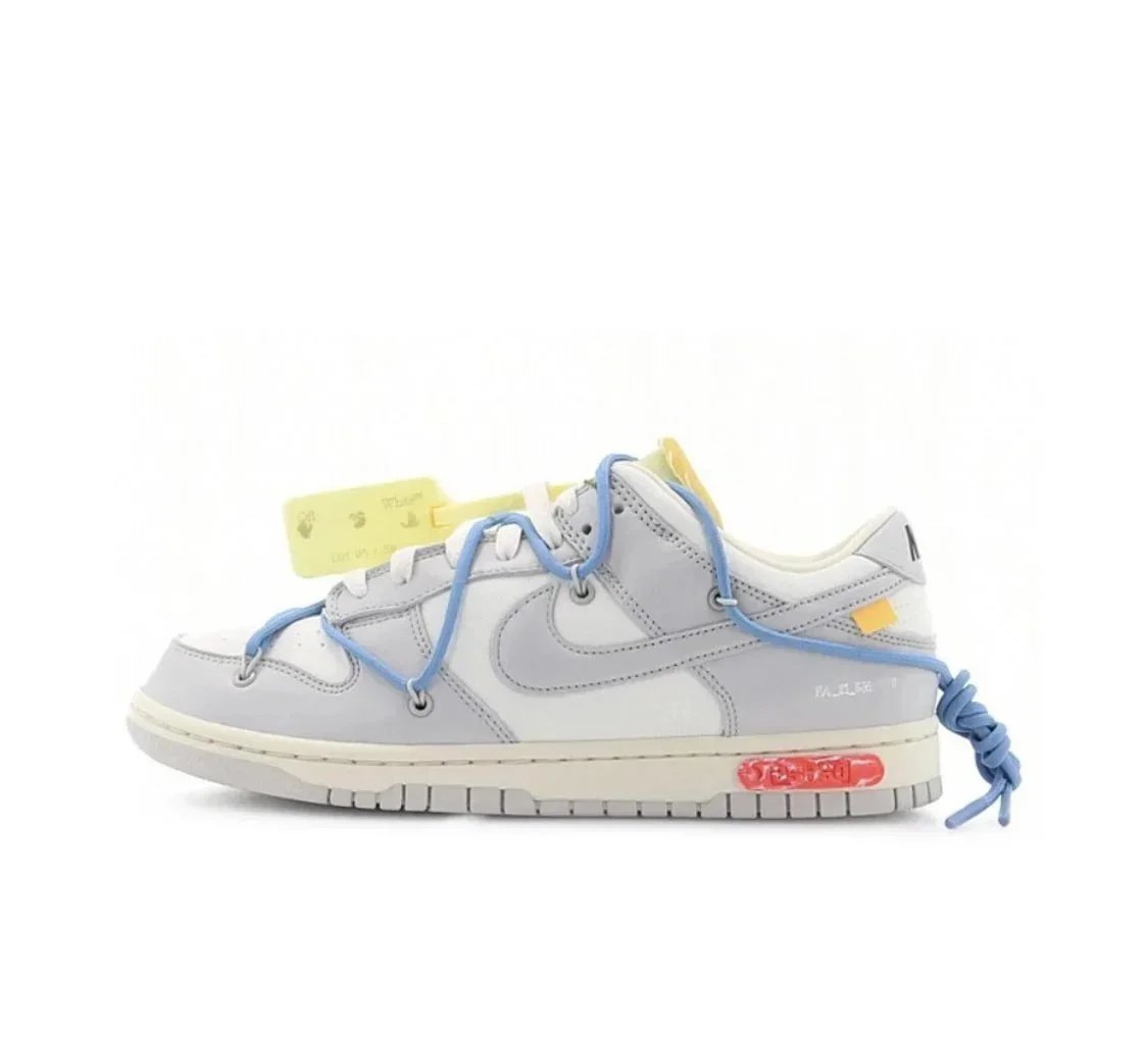 Blue shoelaces with yellow buckle DM1602-112