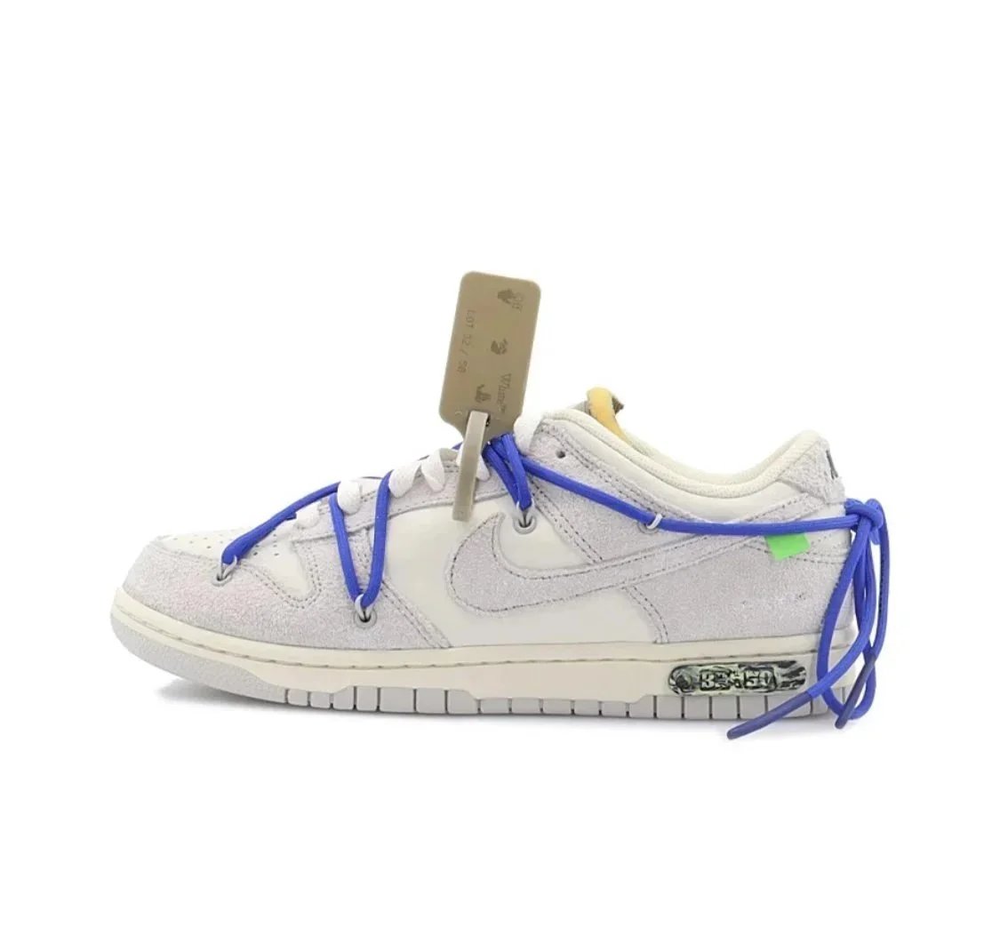 Blue shoelace gray buckle DJ0950-104