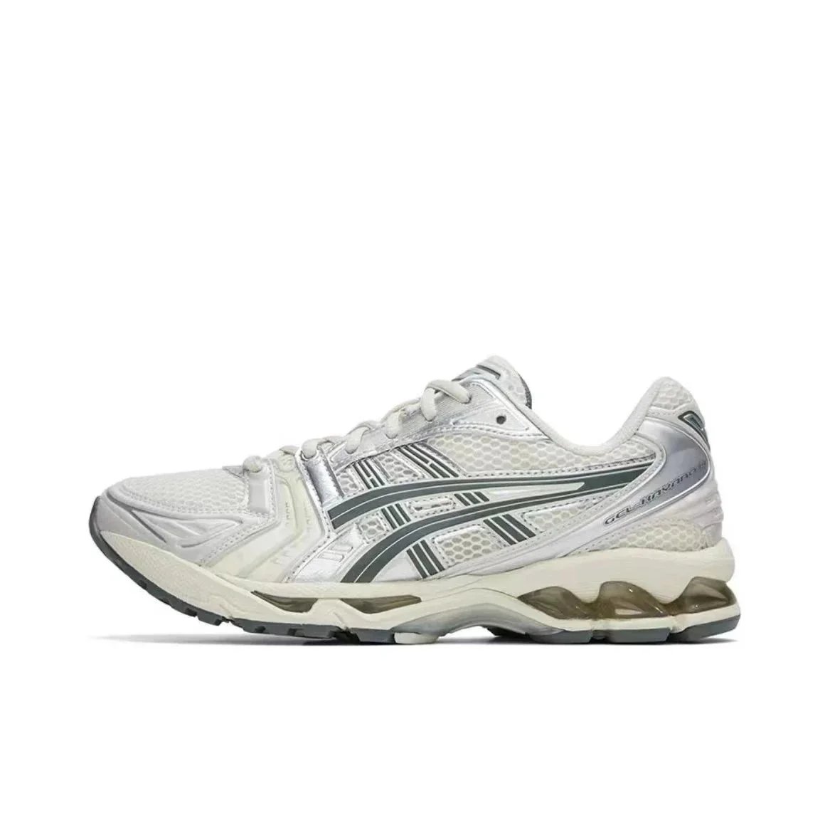 Silver White Green
