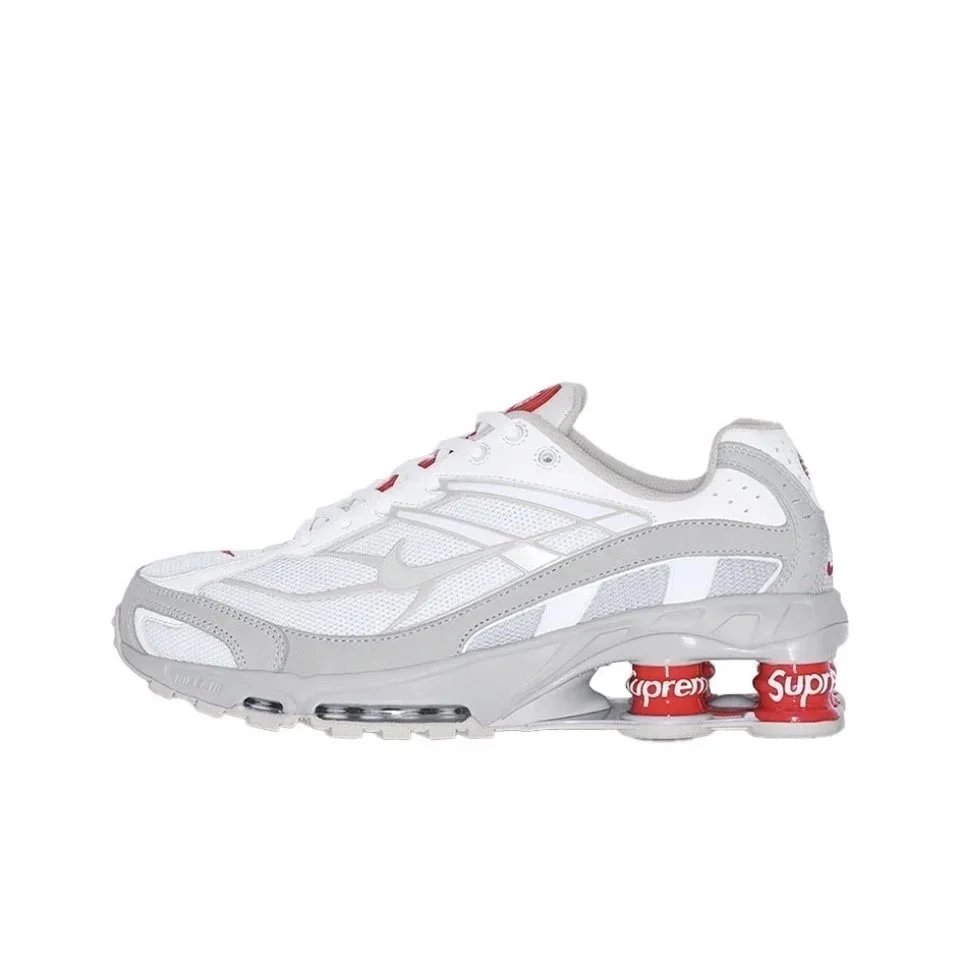 white red
