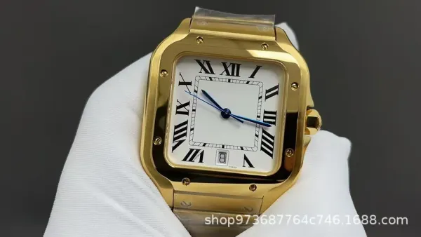 Cartier Santos de Cartier Gold Yellow Gold Watch Watches - 1