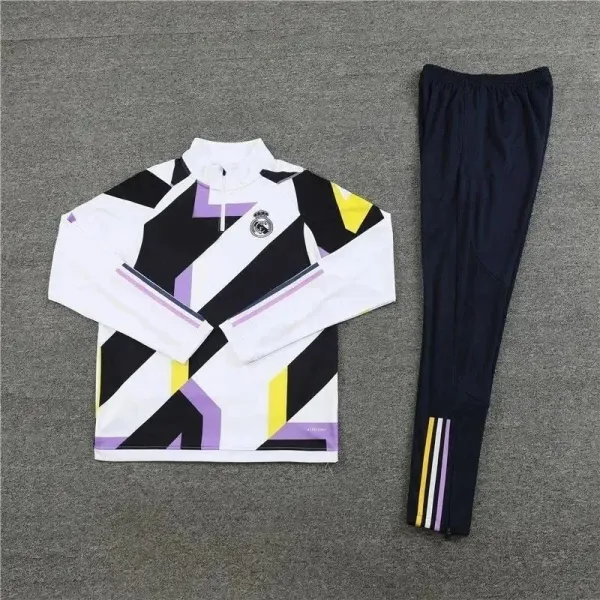 Real Madrid x Adidas Training Tracksuit Mint Green/Black - 9
