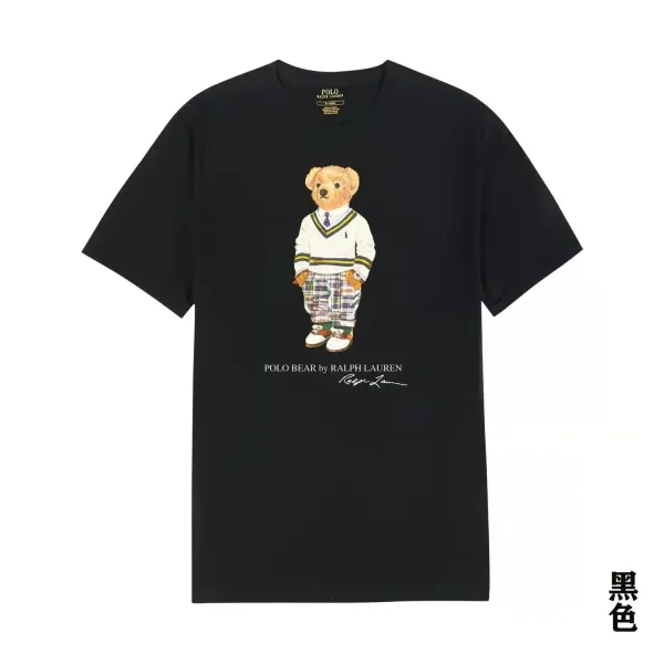 Polo Ralph Lauren Polo Bear Graphic Black T-Shirt - 1