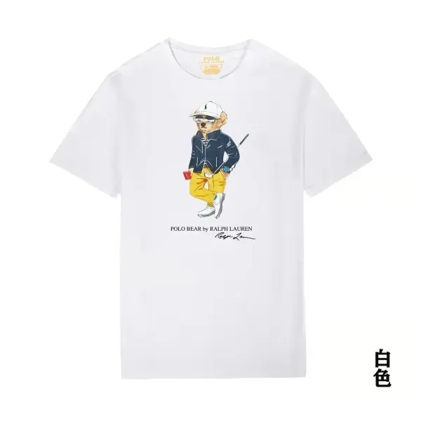 Polo Ralph Lauren Polo Bear Graphic T-Shirt White - 1