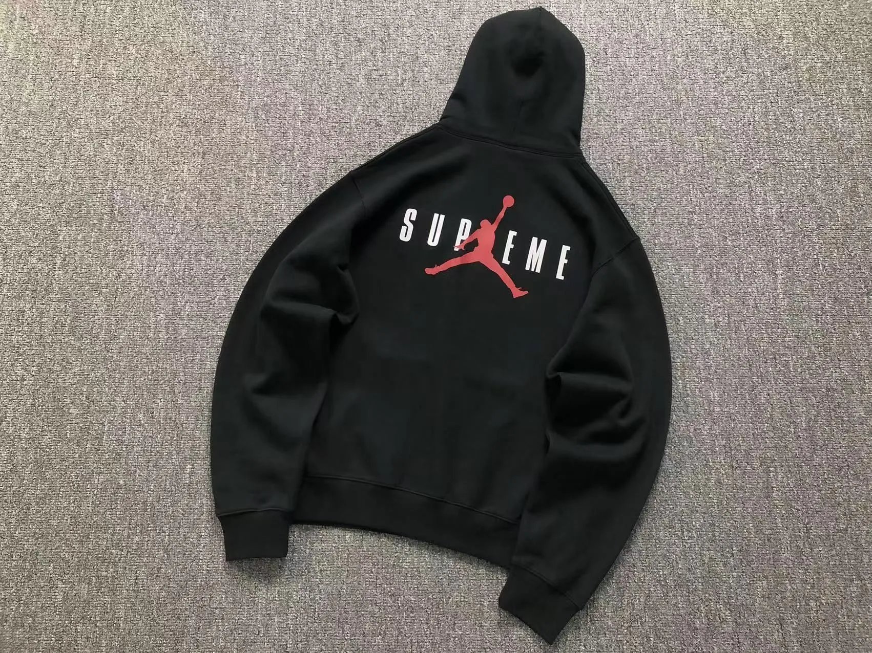 Supreme Hoodies & Sweatshirts Collegiate Number 8 Graphic Crewneck Sweatshirt — E575# black