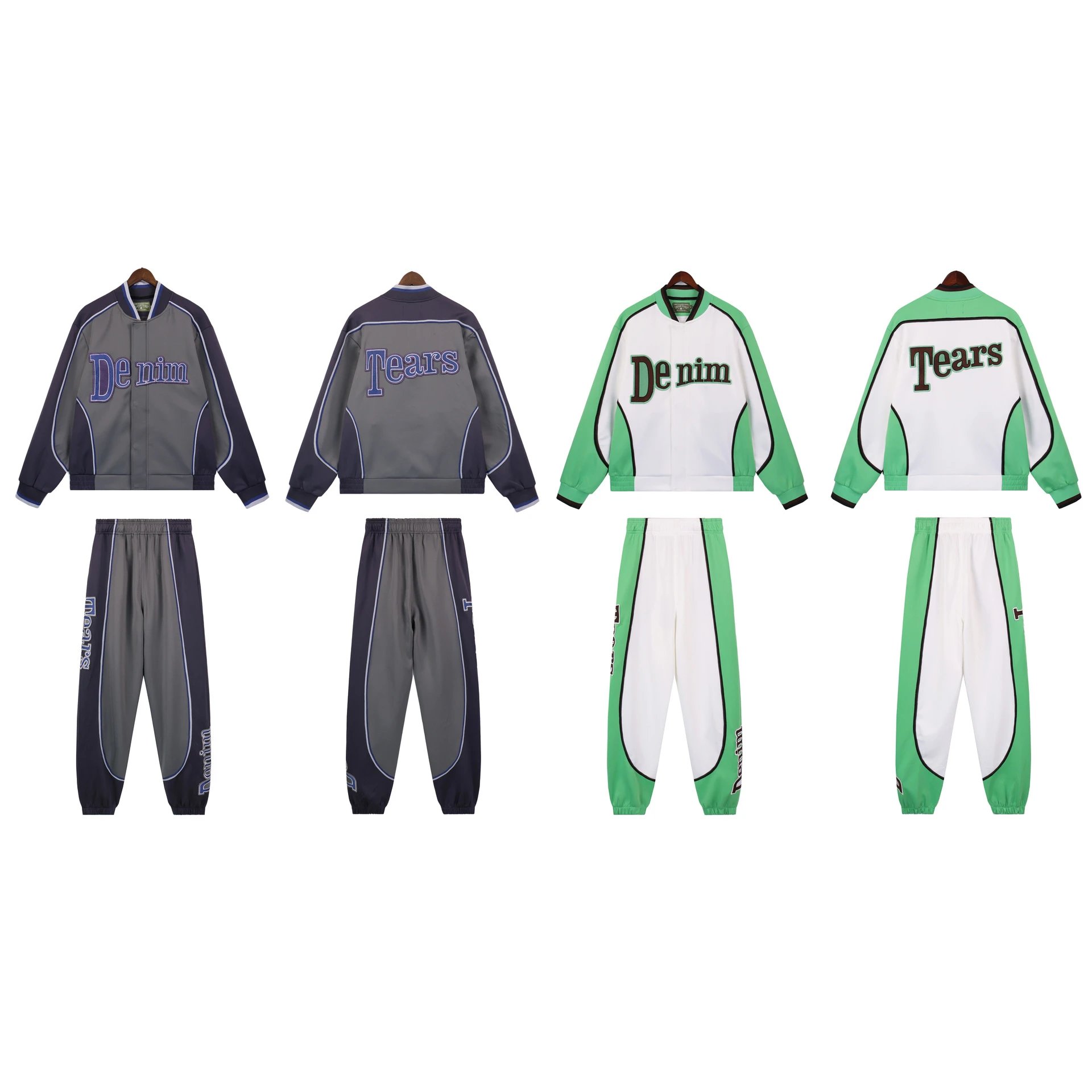 Denim Tears Track Jacket Grey