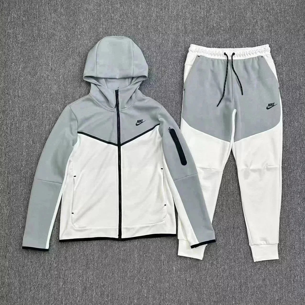 Nike Tech Fleece Full-Zip Hoodie and Joggers Tracksuit - 26
