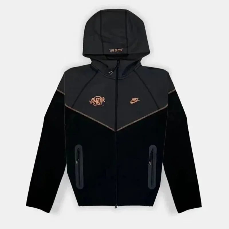 Nike Tech Fleece Full-Zip Hoodie and Joggers Tracksuit - 39