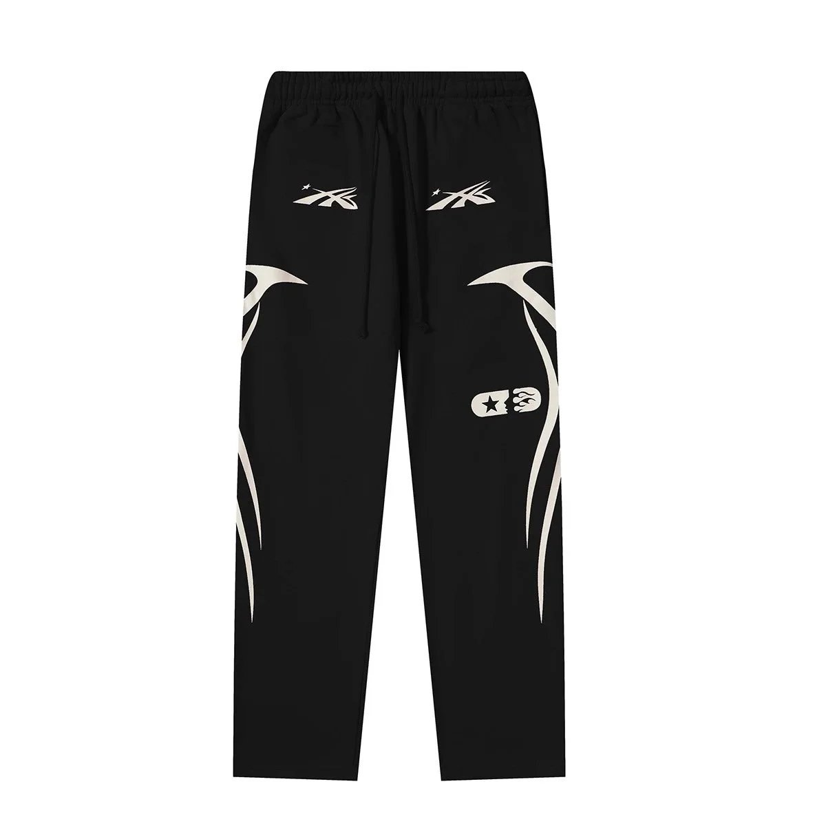 Hellstar Hoodies & Sweatshirts Graphic Pullover Hoodie — Black trousers 2321