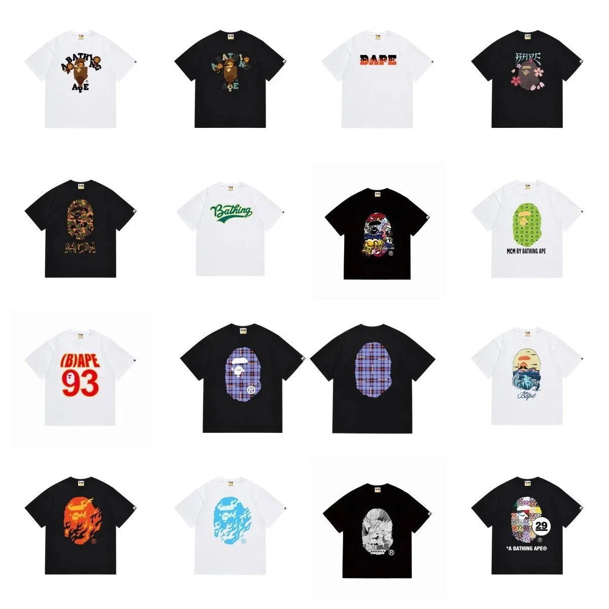 A Bathing Ape T-Shirts [40 sty