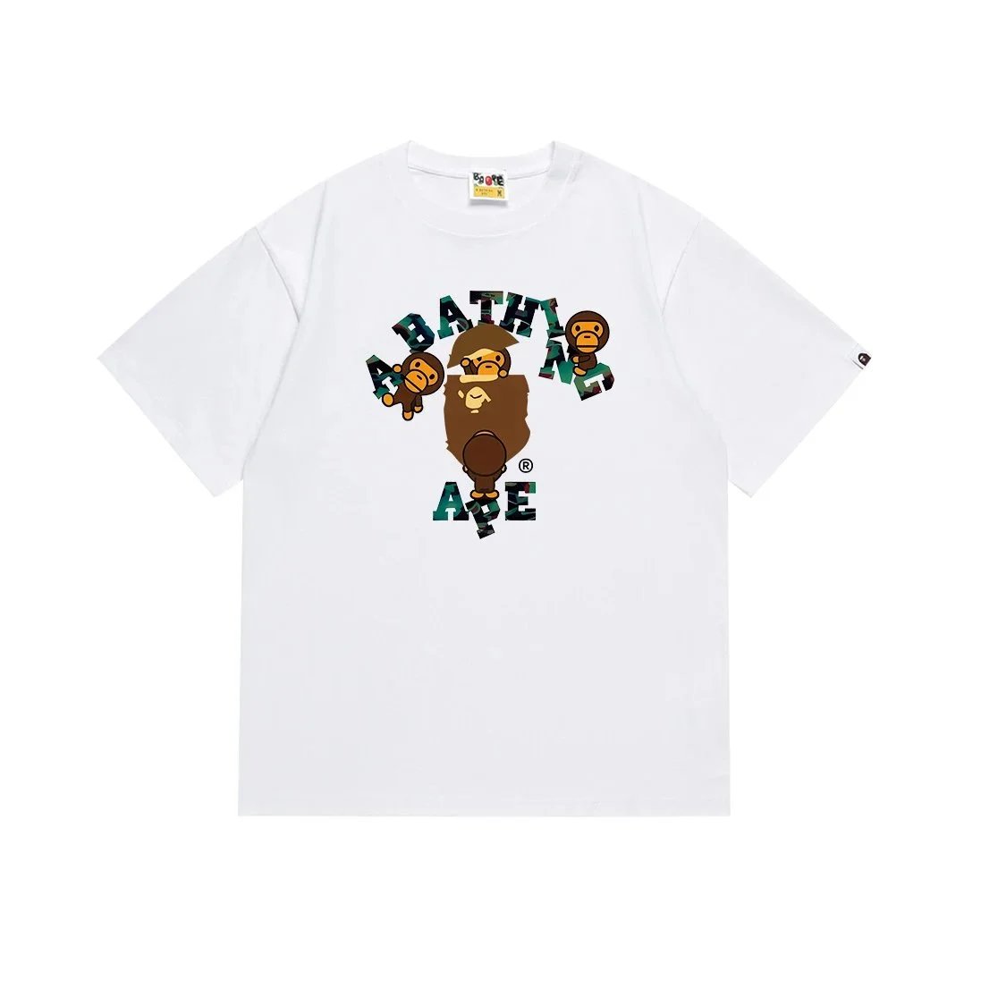 A Bathing Ape T-Shirts graphic logo — 119 white