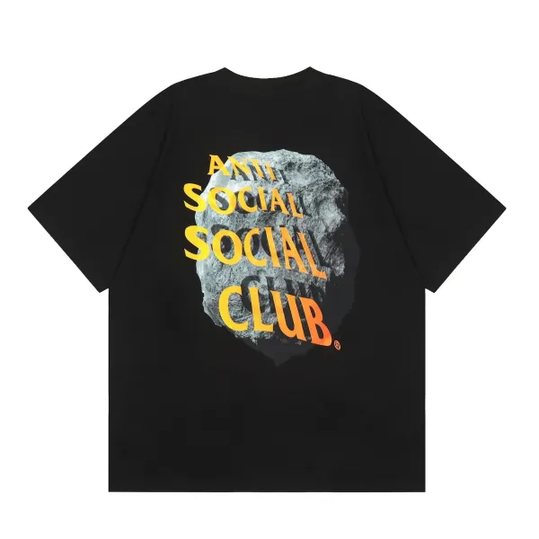 Anti Social Social Club Meteor T-Shirt Black - 1