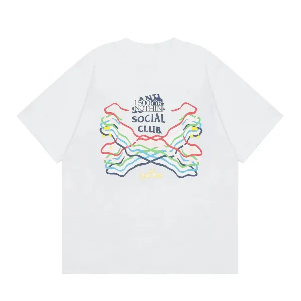 1500orNothing x Social Club Graphic Print White T-Shirt - 1