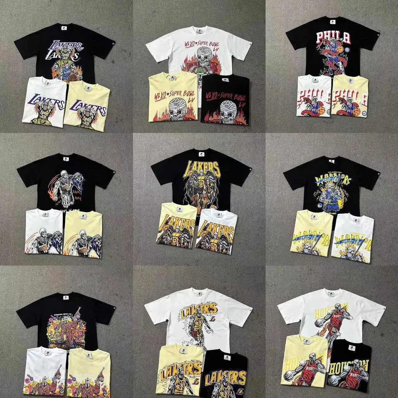 Lakers Warriors Houston Philli