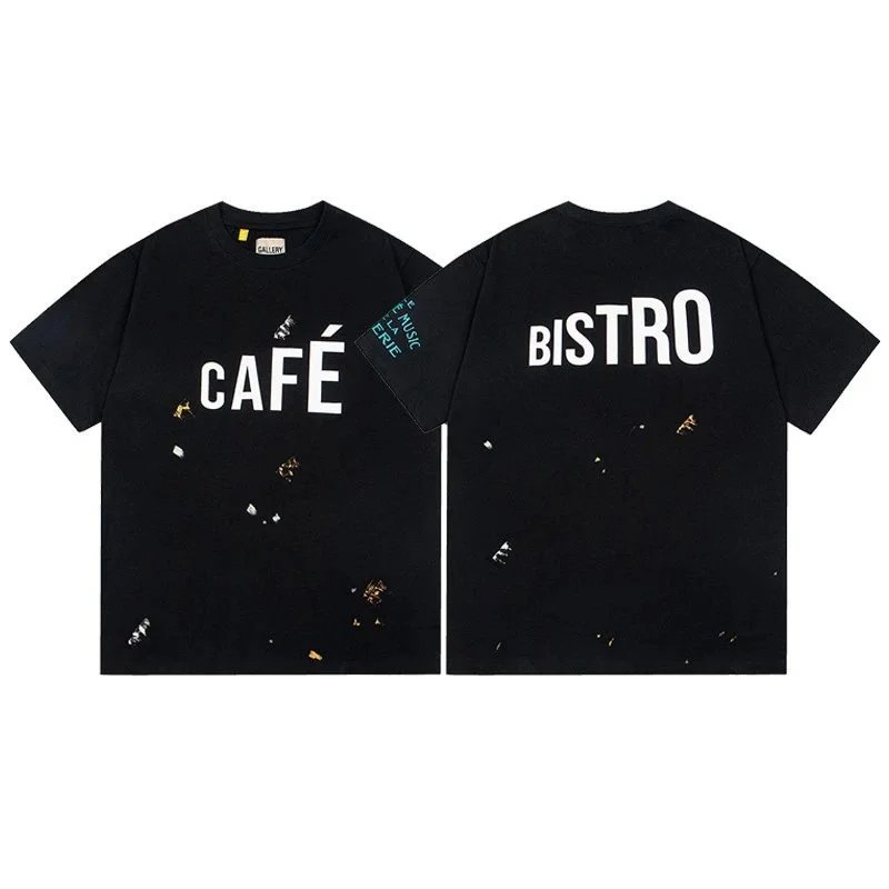 Gallery Dept. T-Shirts Graphic Print Short-Sleeve T-Shirt — G452 black