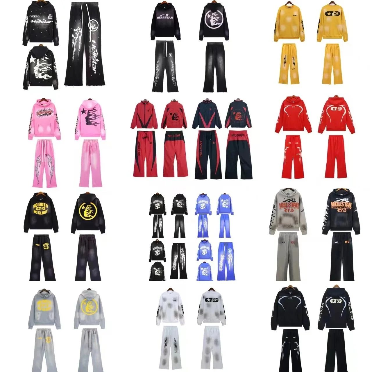 Hellstar CT3 Hoodie & Pants Se