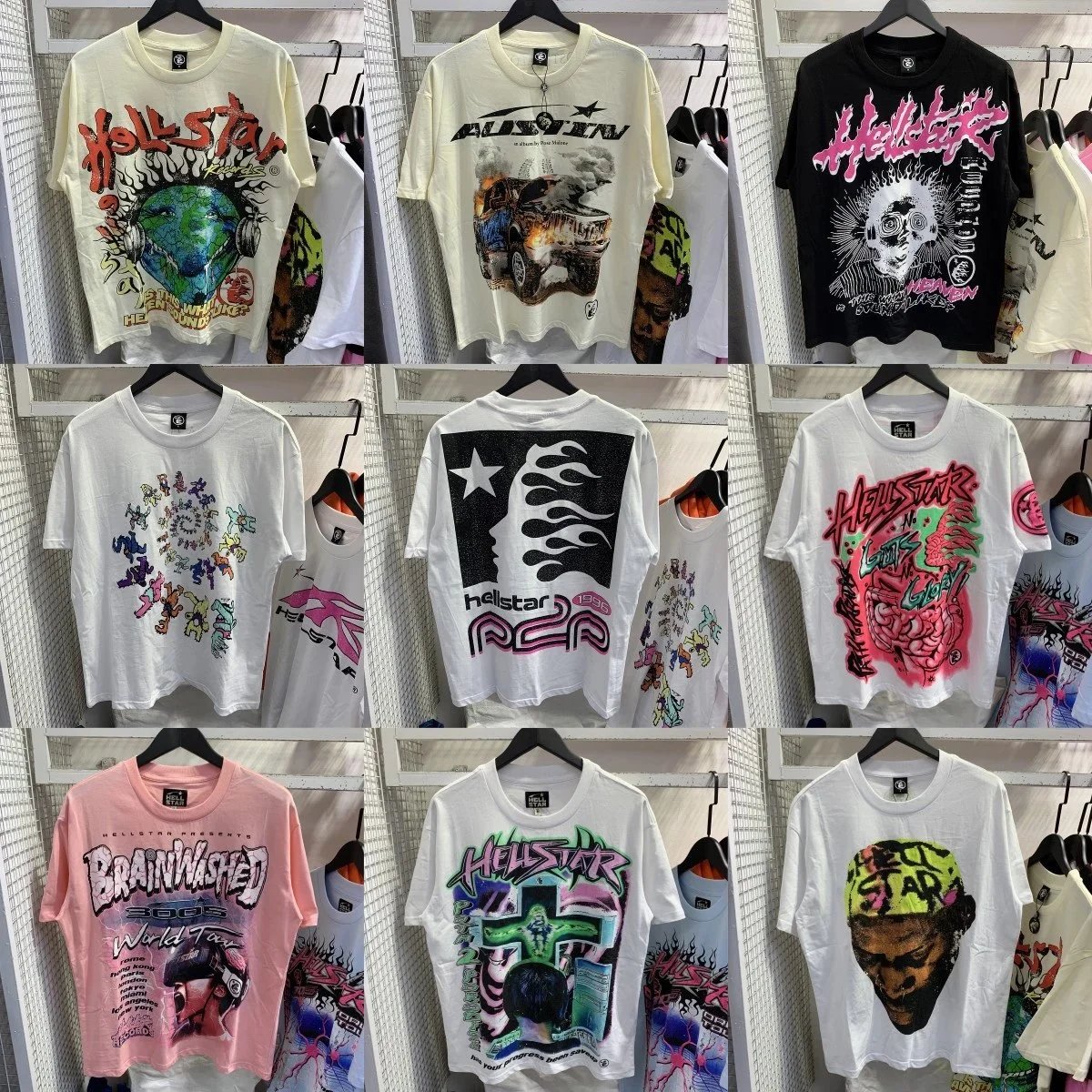 Hellstar Graphic T-Shirts [40 
