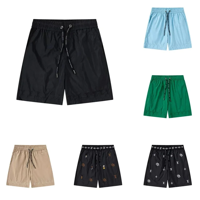 Louis Vuitton Shorts Elastic-Waist Monogram-Hem product detail image 1
