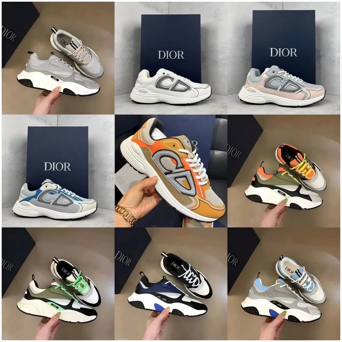 Dior B22 Sneakers [38 styles]