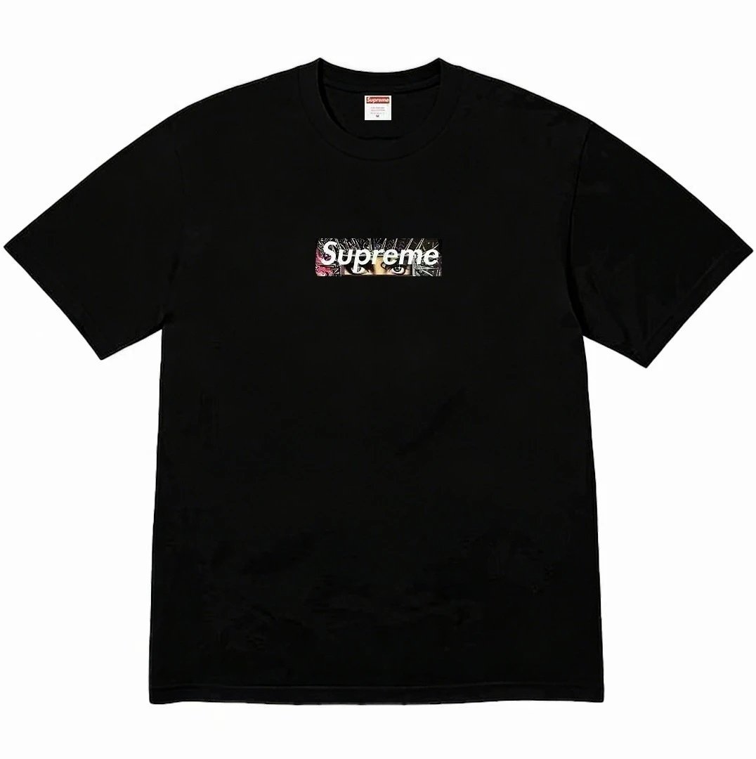 Supreme T-Shirts Sheep Print — Supreme × Michael collaboration FW25 front-chest letter-print relaxed-fit _7