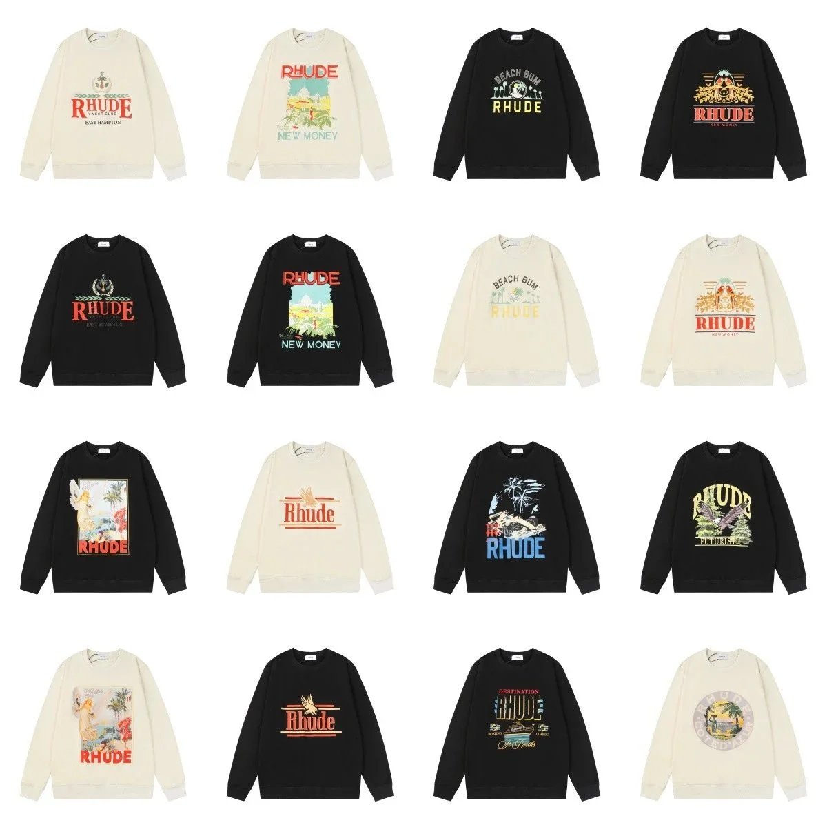 Rhude Graphic Sweatshirts [20 