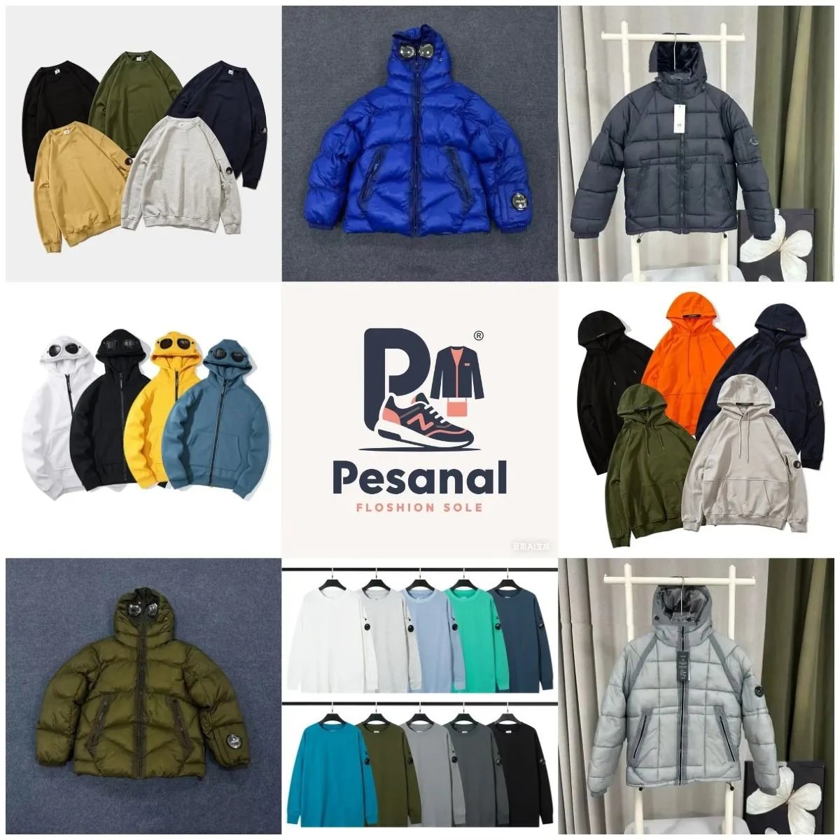 Pesanal Puffer Hoodie Jackets 