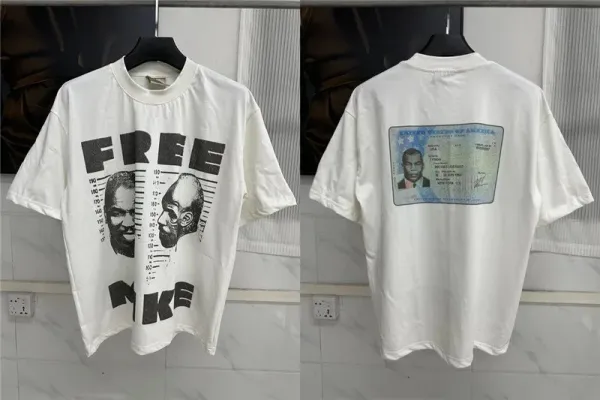 Pop Smoke x Faith Free Mike T-Shirt White - 1