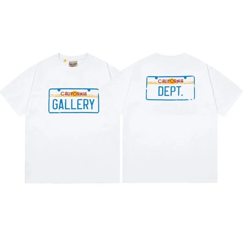 Gallery Dept. T-Shirts Graphic Print Short-Sleeve T-Shirt — G453 white