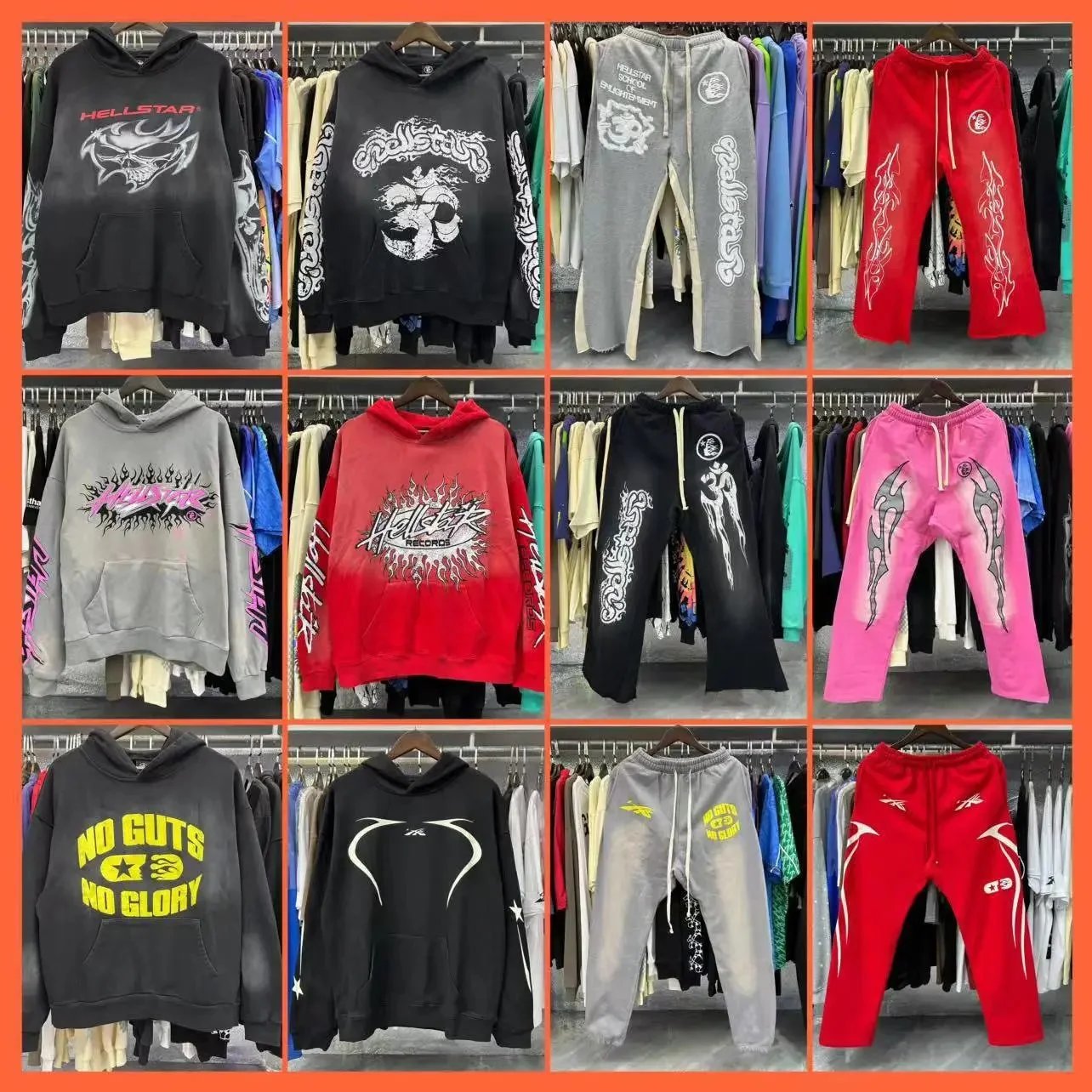 Hellstar Hoodies & Sweatpants 