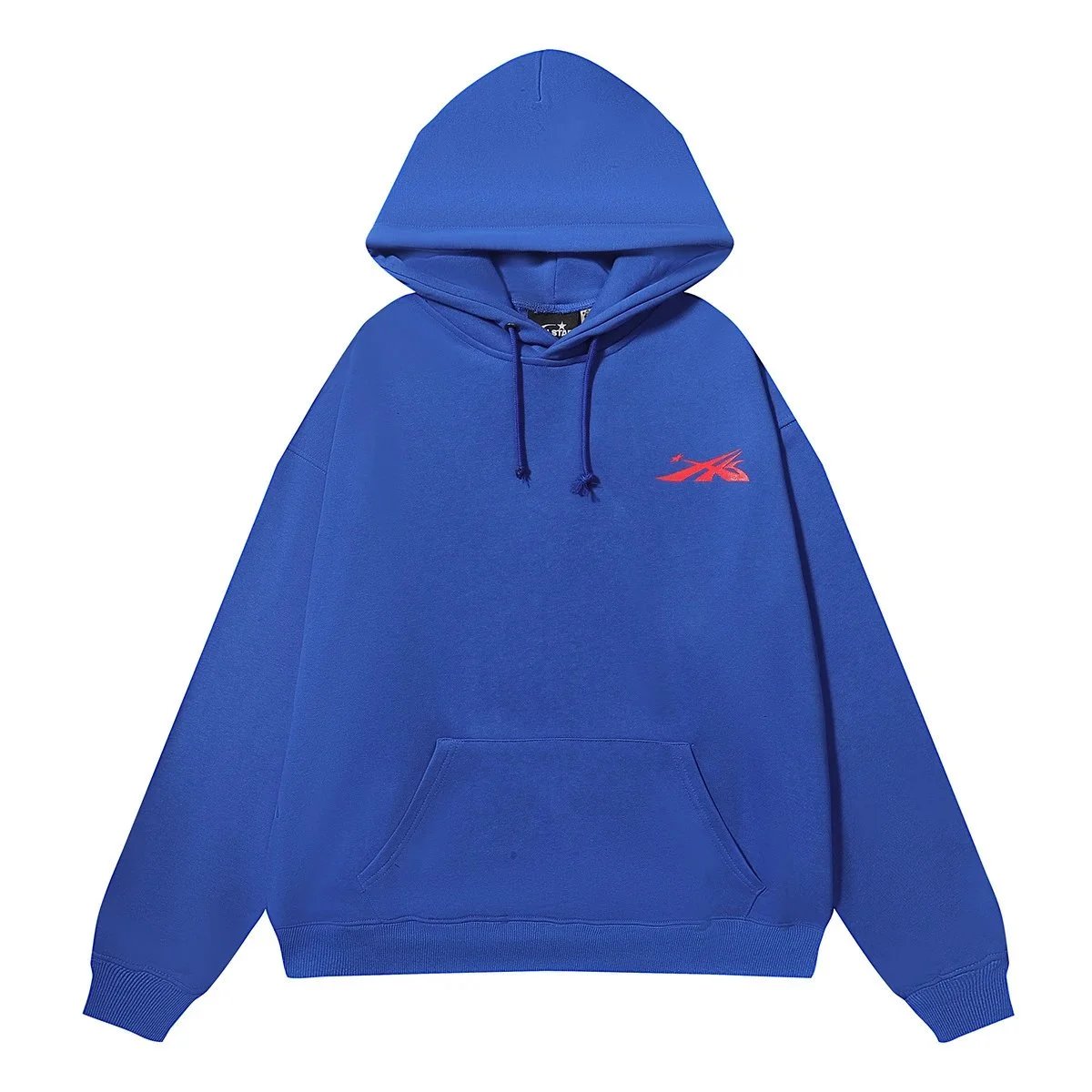 Hellstar Hoodies & Sweatshirts Graphic Pullover Hoodie — Blue Sweat 2226